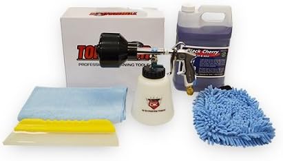 Tornador Foam Gun Value Package Foam Gun - Wash Mitt - Black Cherry Wash with Wax - California Jelly Blade - Microfiber Drying Towel