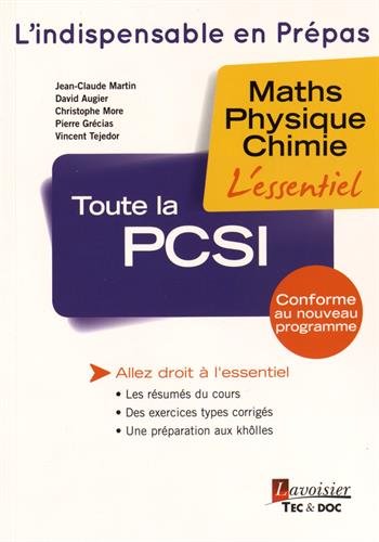 Toute la PCSI