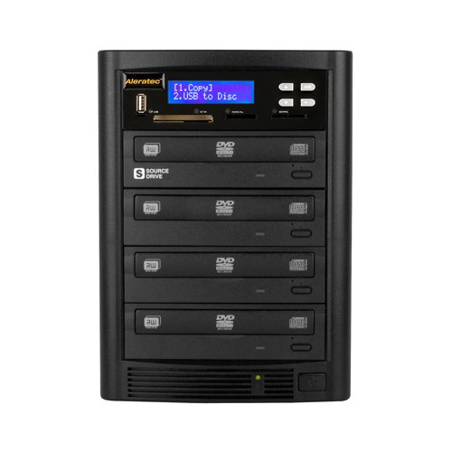 Aleratec Direct V2 DVD CD Flash Copy Tower Optical Drives 310109 Black - Thumbnail 2