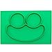 Baby Frog Placemat - Silicone Washable Toddler Placemat - No More Splatter Platter (Green)