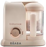 BEABA Babycook 4 in 1 Steam Cooker & Blender and Dishwasher Safe, 4.5 Cups, Rose Gold