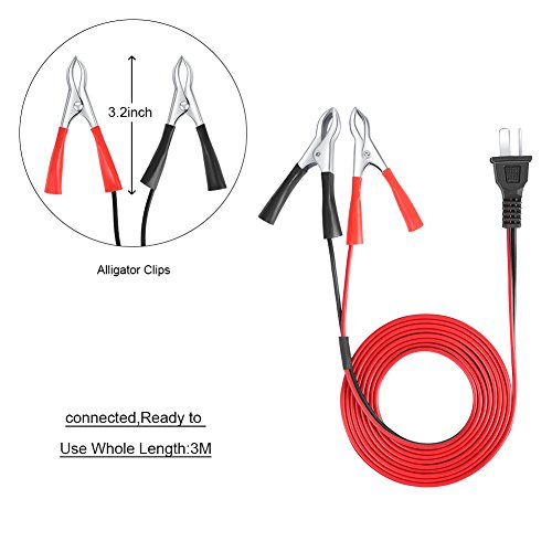 Atima DC Charging Cable (T Shape) Fits Honda Generators Eu1000i Eu2000i Relace Honda 32660-894-BCX12H