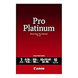 Canon Photo Paper Pro Platinum, 13 x 19 Inches, 10 Sheets (2768B018)