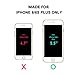 iPhone 6s Plus / 6 Plus Case, LoHi [Extra Front Raised Lip] Hybrid Impact 3 Color Shockproof Rugged Soft TPU Hard PC Bumper Cover 5.5 Inch Purple