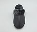 LUXEHOME Men's Slip On Indoor/Outdoor Fluff Footwear/Slipper (10-11 US, Light Gray)