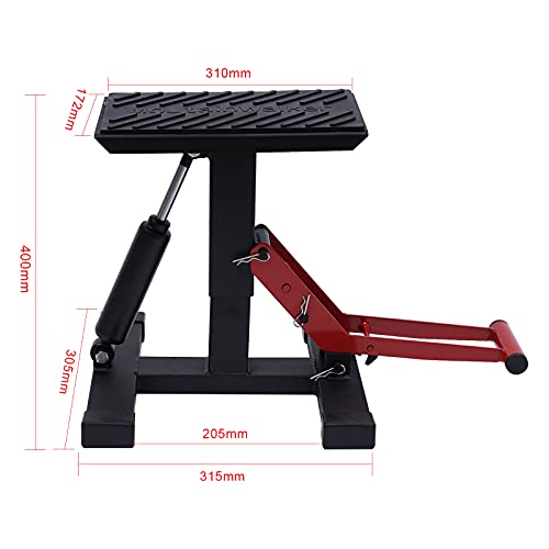 Ijzeren motorfiets montagestandaard voor 150 kg, in hoogte verstelbaar, universele motorfiets hefbrug, montagebok… - Image 5