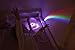 Happy Firefly Night Light Rainbow Projector Relaxing Kids Bedside Lamp 5 LED Bulbs 2 Modes
