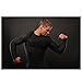BJJ RASH GUARD FOR MEN - Long Sleeve Brazilian Jiu Jitsu Compression Shirt (Black, Large)