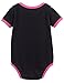 A&J DESIGN Baby Girls' Batgirl Short Sleeve Bodysuits (0-6 Months) Black