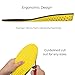 Height Increase Insole - Elevator Shoe Conversion - 1 Inch Taller (Black) Invisible Increased Heel Lifting Inserts Shoe Lifts Shoe Pads (Medium US 6-10 Men or US 8-12 Women)