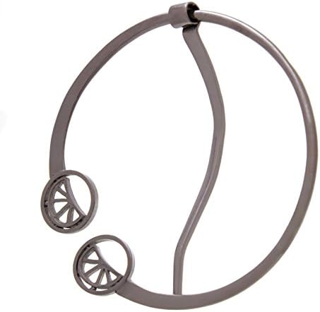 Februa Fibula Brooch Hand-Forged Shawl Pin for Women | Unique​​ Modern Design Jewelry | Fashion Elegant Special Day Gift (Five Designs and Two Color Options 2.3 in. Diameter)