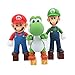 HXDZFX 9 PCS Mario and Luigi Toys Figurines - Super Mario Action Figures Toys - Yoshi & Mario Bros - Mario Toy for Boys - Premium Mario Cake Toppers Decoration