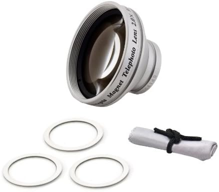 Canon Powershot S120 2.0x Telephoto (Magnetic Lens) + Cronies Micro-Fiber Cleaning Cloth