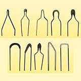 JIAN YA NA 50W 1 mm Pyrography Wire Tips Set of 20 Tips