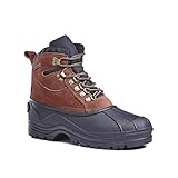 BRUNO HOMME Northern Waterproof Men Rubber Sole Winter Snow Boots