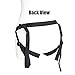Strap Fashion Adjustable Universal Wearable Belt Pant (Black)