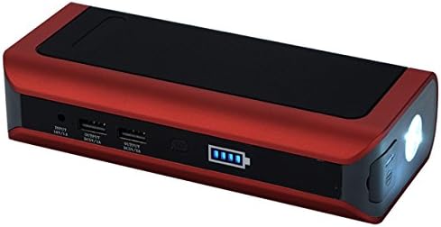 600A Peak 14800mAh Portable Car Jump Starter for 12V Vehicles (up to 7.5 Gas, 5.0L Diesel Engine) Battery Booster Phone Charger Power Pack