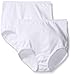 Hanes Shapewear Women's Light Control Cotton 2 Pack Shaping Brief, White/White, X-Large