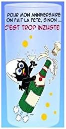 Verre Calimero Pour Mon Anniversaire Amazon Fr Cuisine Maison