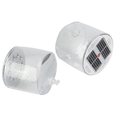 Portable LED Solar Power Tent Outdoor Camping Night Light Lamp Inflatable Hiking