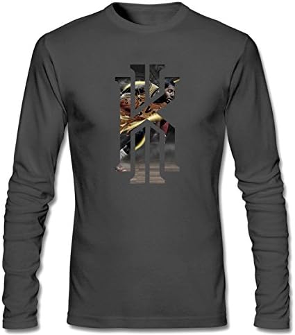 AOOZ Men's Cleveland Cavaliers Kyrie Iving Logo #2 T Shirt dark grey XL