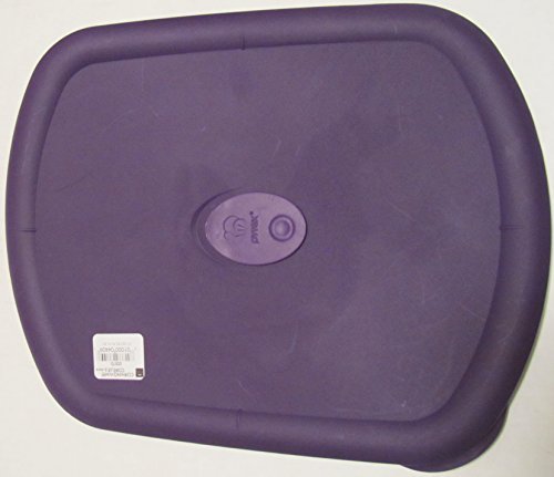 Pyrex Storage Deluxe Plum 3-quart Rectangular Plastic Lid