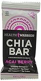 Health Warrior Chia Bar, Acai Berry, 0.88 Ounce (Pack of 15)