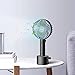 Elechomes Mini Handheld Fan Small USB Personal Portable Desk Table Fan Rechargeable Battery Operated Folding Travel Fan for Desk Camping Sleeping Laptop Office Room Outdoor Black