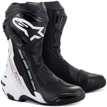 Amazon.com: Alpinestars Supertech R Boots Men's, Motorcycle Racing