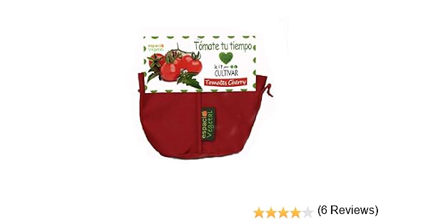 Kit cultivo Tomates Cherry. TÓMATE TU TIEMPO.: Amazon.es: Jardín