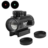 Bumlon Red Green Dot Sight Scope Reflex Holographic Rifle Optics Tactical Fits 11mm/ 20mm Rail for Airsoft