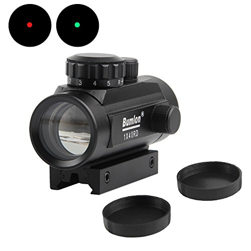 Red Green Dot Sight Scope Reflex Holographic Rifle Optics Tactical Fits 11mm/ 20mm Rail for Airsoft