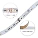 BTF-LIGHTING 5050 RGBW RGB+Warm White(2700K-3000K) 4 Colors in 1 LED Tape Light DC24V 5m 16.4ft 60LED/m Multi-Colored IP30 White 12mm PCB for Bedroom Kitchen Home Decoration(No Adapter or Controller)