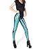 Women Sexy Mermaid Fish Scale Hologram Stretch Soft Shine Leggings