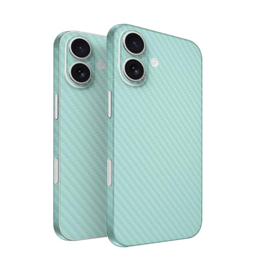 2 Pack of Phone Skins for Apple iPhone 17 - Solid Seafoam| Protective Vinyl Cov…