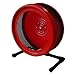 Pet Exercise Wheel, Pet Wheel for Sugar Gliders, Rats--Stealth Wheel; Red with Stand by Atticworx