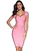 Meilun Women's Bandage Dress Square Neck Bodycon Party Dress