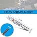 aokur 3PCS 6.2mm Automatic Led Lighted Nock Crossbow Arrow Nock for Hunting Shooting (Red)