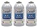 ZeroR AC Refrigerant 3 Cans - Better Than R134a - Made in USA - Natural Non Ozone Depleting
