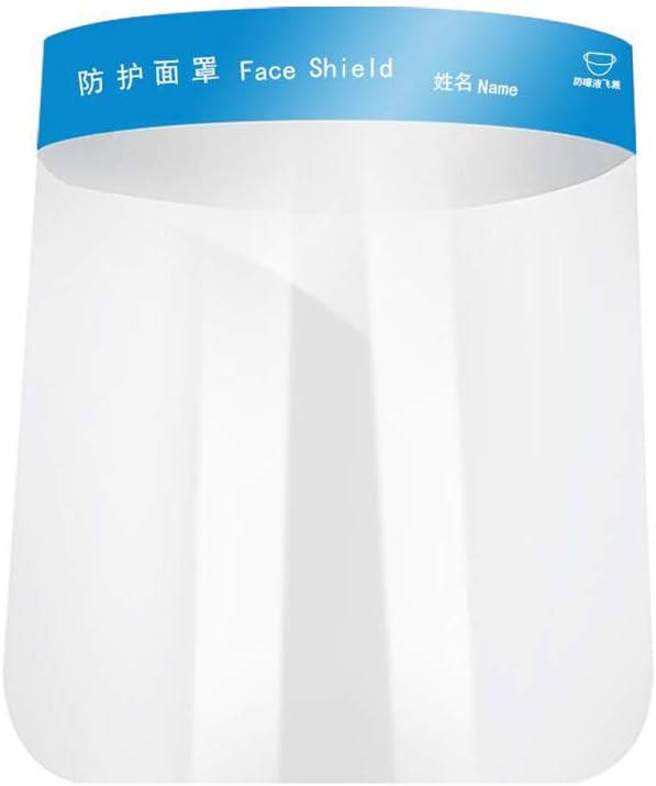 MOMU Face Shield Protective，Full Face Cover Visor Shield， Adjustable Anti-Saliva