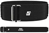 ProFitness Weight Lifting Belt (X-Large, Black/White)