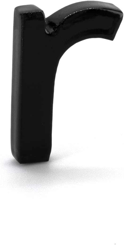 Address Signs - Montague Metal Products - 8 Inch Modern House Letters (A-Z) - Floating or Flush Mount Address - More Colors to Choose From - Precision Cut Aluminum - Easy to Install