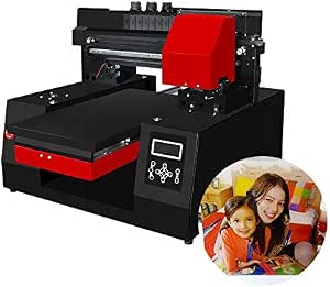 Amazon.com: Directamente a escritorio 6 colores CMYKW barniz A3+ cama plana  UV Led impresora : Productos de Oficina