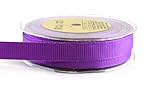 May Arts 5/8-Inch Wide Ribbon, Fuchsia and Purple Grosgrain