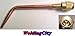 WeldingCity Acetylene Medium Duty Welding Brazing Nozzle 2-W-1 Size 2 with W-1 Mixer for Victor 100 Series Torch Handles