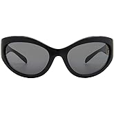 Sunglasses in Pink - Light Brown Mirror Silver Grad by Versace