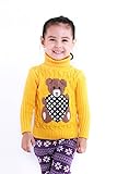 MIQI Baby Girls Boys Long Sleeves Cable-Knit Cute Winter Christmas Sweaters