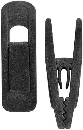 Count of 50 New Retails Black Velvet skirts/Pants/shorts Hanger Clips
