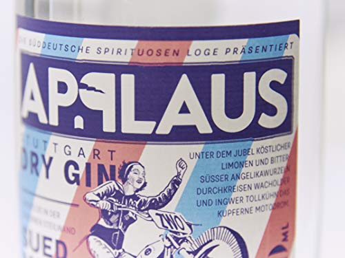 Applaus Dry Gin Original | ausgezeichneter Premium Gin | Micro-batch Gin mit 24 Botanicals | Zimt Rosmarin… – Bild 8