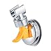 Zhehao Shower Hand Held Holder Adjustable Suction Cup Shower Head Holder Universal Mounting Bracket Plastic ABS with Chrome Polished for Marble Glass Metal Ceramic(2,Orange Wrench)